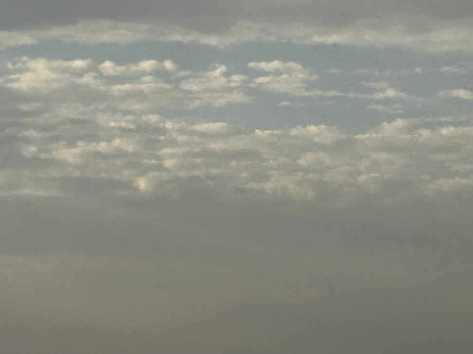 dark cloud in the sky